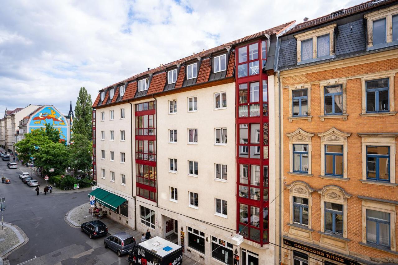 Grosse Louise In Der Neustadt Fuer Familien & Kinder Apartment Dresda Exterior foto